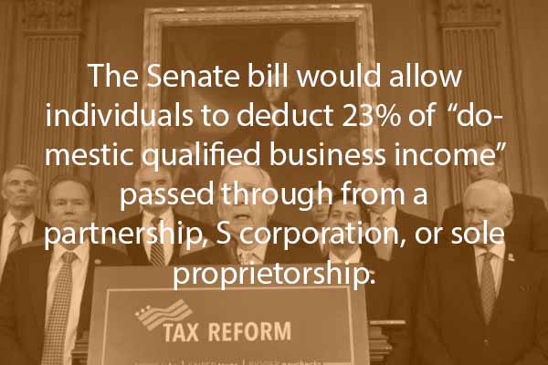 Senate Tax reform